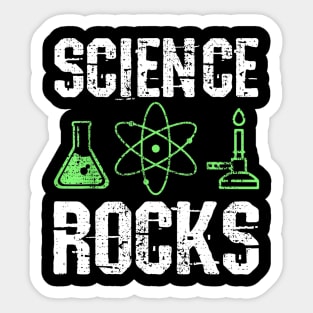 Science Rocks T-Shirt Biology Chemistry Physics Teacher Sticker